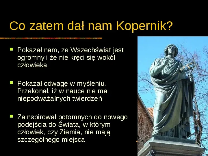 Mikołaj Kopernik - Slide 27