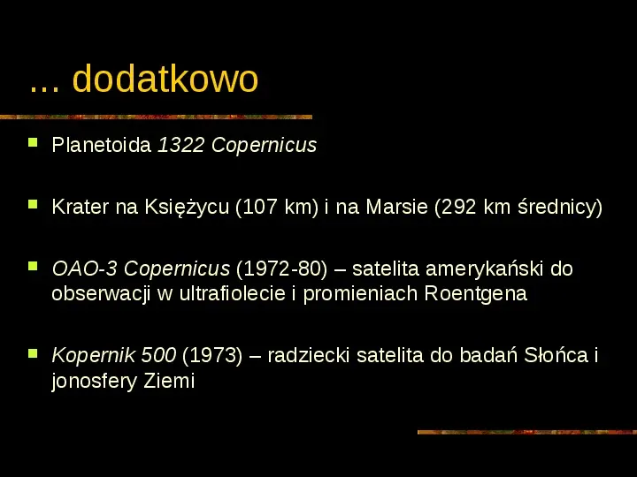 Mikołaj Kopernik - Slide 30