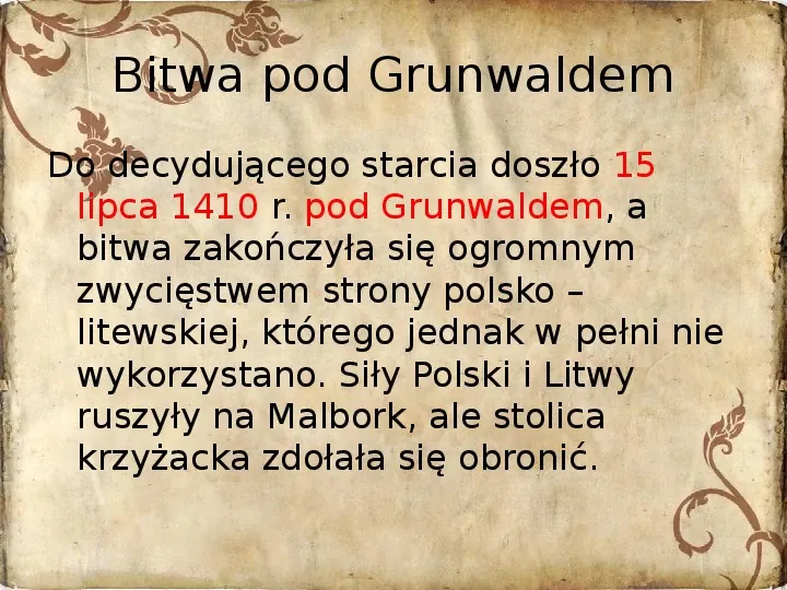 Korona Królestwa Polskiego na przełomie XIV i XV - Slide 12