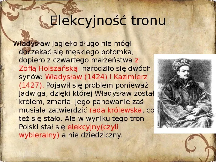 Korona Królestwa Polskiego na przełomie XIV i XV - Slide 22