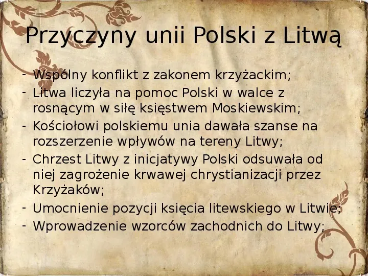 Korona Królestwa Polskiego na przełomie XIV i XV - Slide 5