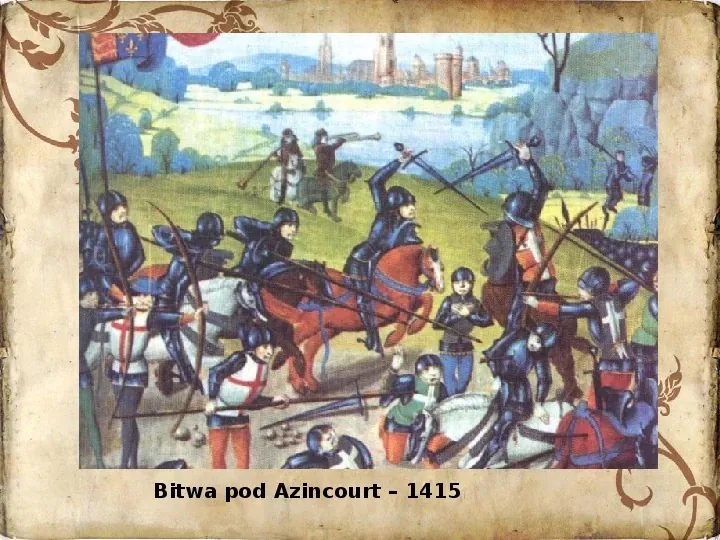 Kryzys społeczno –ekonomiczny i wielkie konflikty w Europie w XIV i XV wieku. - Slide 13