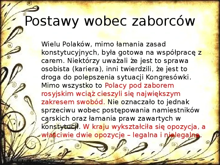 Królestwo Polskie w dobie konstytucyjnej (1815 - 1830) - Slide 11