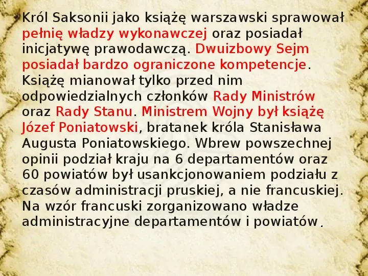 Napoleon a sprawa polska - Slide 19