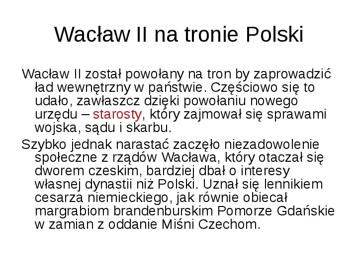 Odbudowa i zjednoczenie Królestwa Polskiego - Slide 8