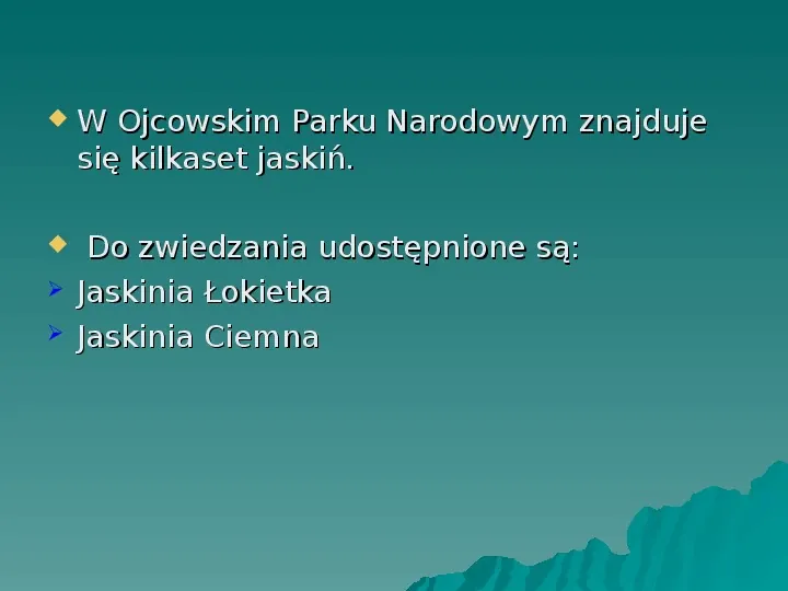 Ojcowski Park Narodowy - Slide 10