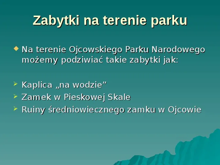 Ojcowski Park Narodowy - Slide 28