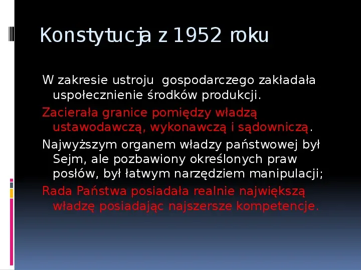 Okres stalinowski w Polsce - Slide 12