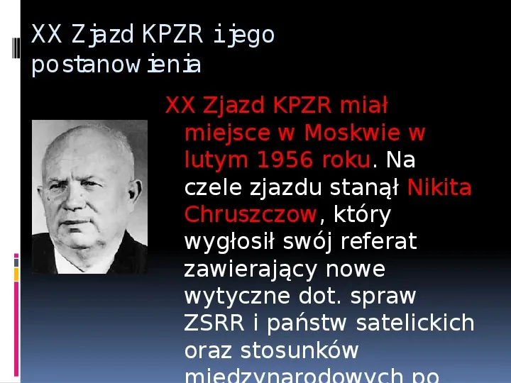 Okres stalinowski w Polsce - Slide 15