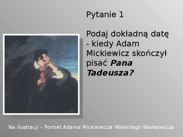 Pan Tadeusz - Slide 2