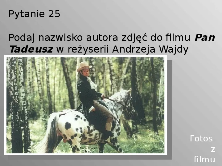 Pan Tadeusz - Slide 26