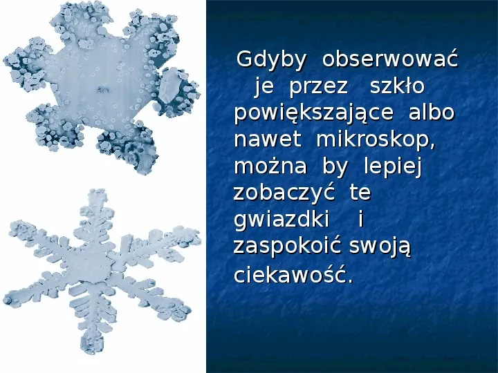 Płatki śniegu - Slide 17