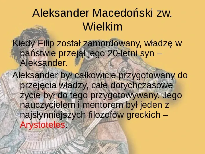 Podboje Aleksandra Wielkiego - Slide 10