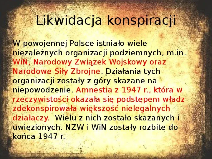 Polska po II wojnie światowej - 1946 - 89 - Slide 13