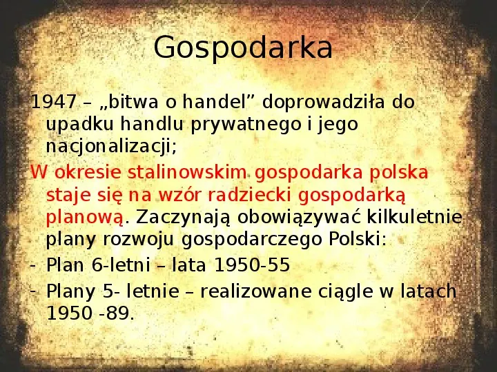 Polska po II wojnie światowej - 1946 - 89 - Slide 17