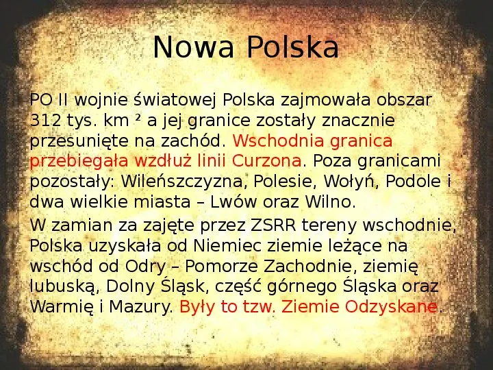 Polska po II wojnie światowej - 1946 - 89 - Slide 3