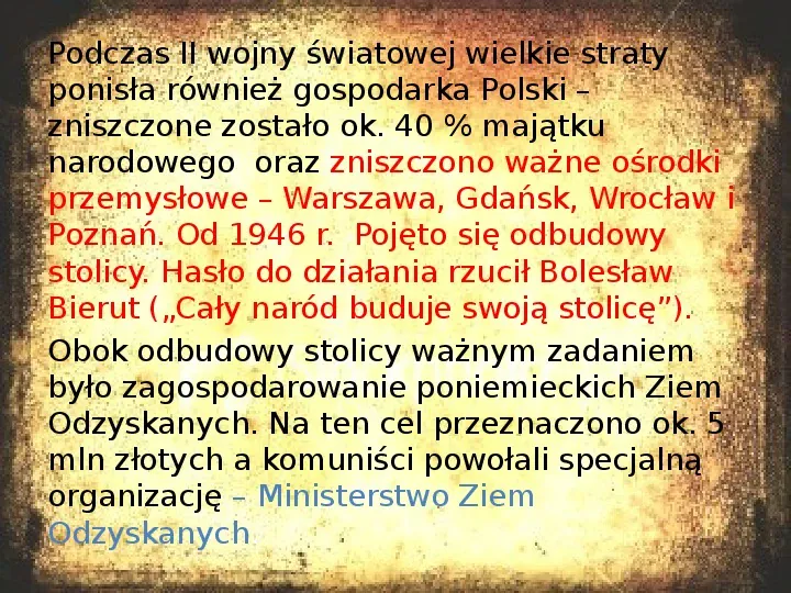 Polska po II wojnie światowej - 1946 - 89 - Slide 5