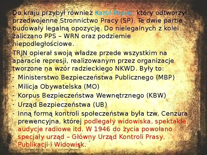 Polska po II wojnie światowej - 1946 - 89 - Slide 9