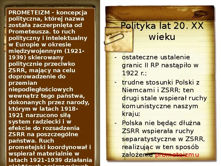 Polska polityka zagraniczna okresu międzywojennego - Slide 3