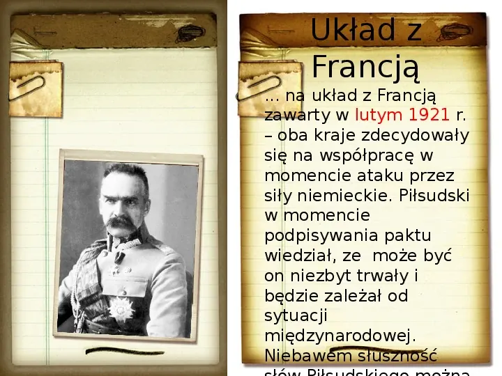 Polska polityka zagraniczna okresu międzywojennego - Slide 6