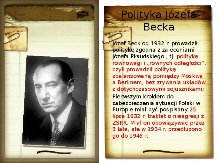 Polska polityka zagraniczna okresu międzywojennego - Slide 9
