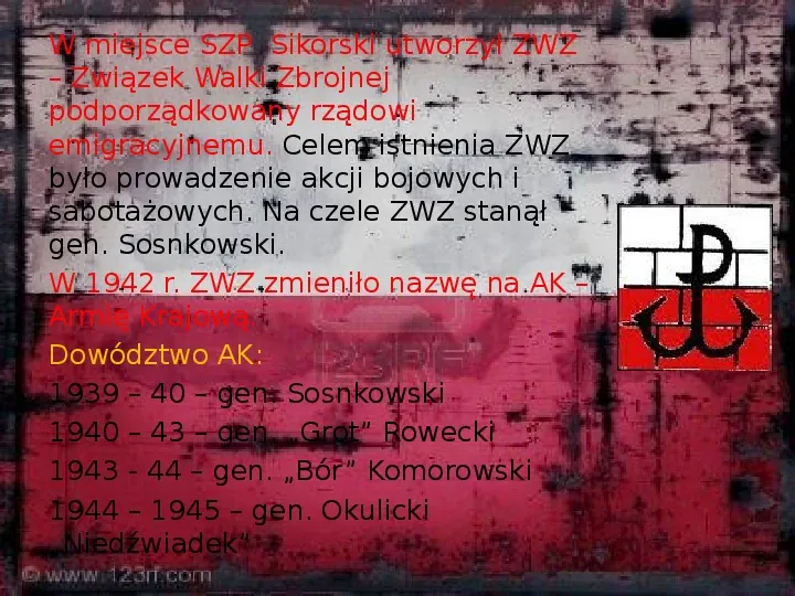 Polskie Państwo Podziemne - Slide 7