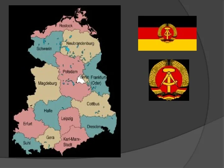 Powstanie dwóch państw niemieckich - NRD i NRF - Slide 18