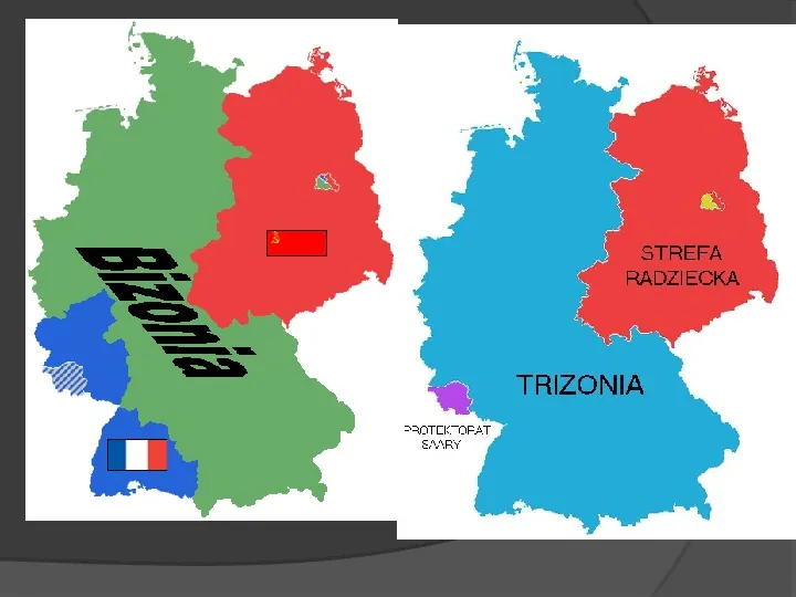 Powstanie dwóch państw niemieckich - NRD i NRF - Slide 9