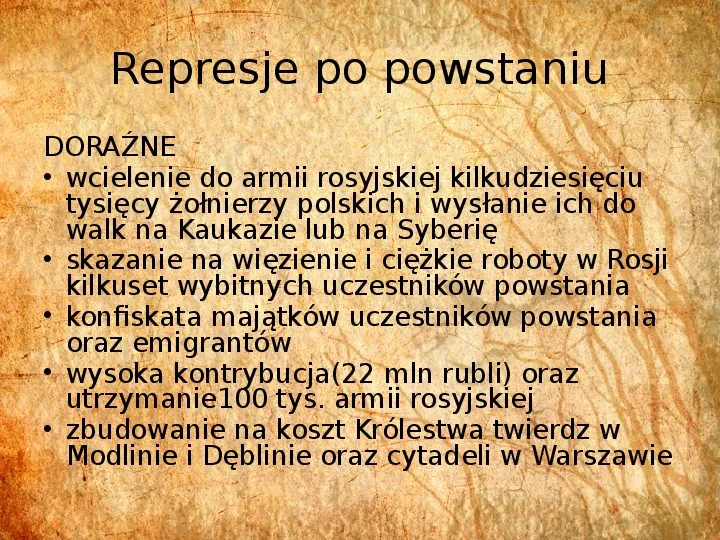 Powstanie listopadowe 1830 - 1831 - Slide 17
