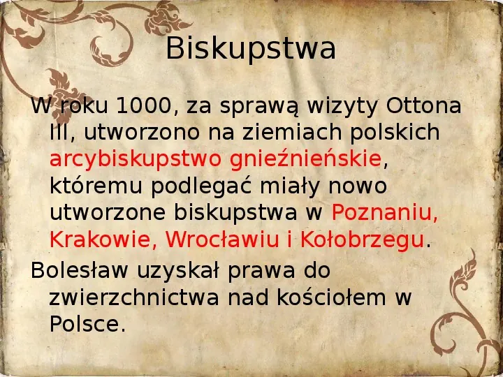 Powstanie państwa polskiego - od Mieszka I do Bolesława Krzywustego (1109) - Slide 17