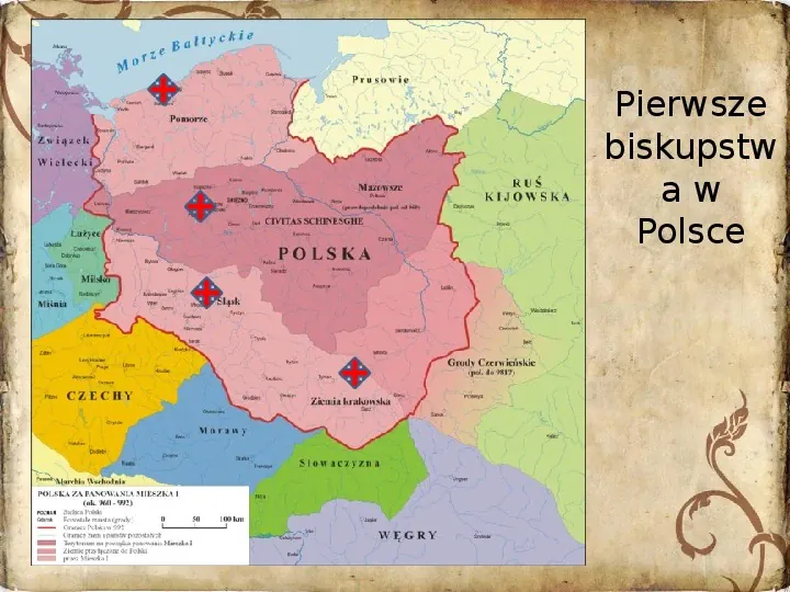 Powstanie państwa polskiego - od Mieszka I do Bolesława Krzywustego (1109) - Slide 18