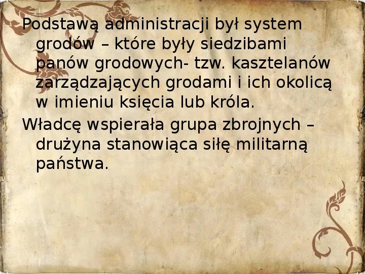 Powstanie państwa polskiego - od Mieszka I do Bolesława Krzywustego (1109) - Slide 33