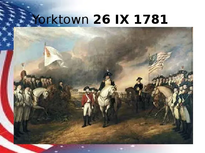 Powstanie Stanów Zjednoczonych Ameryki - Slide 17