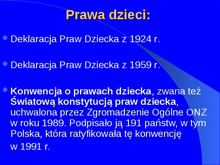 Prawa człowieka w Polsce - Slide 5