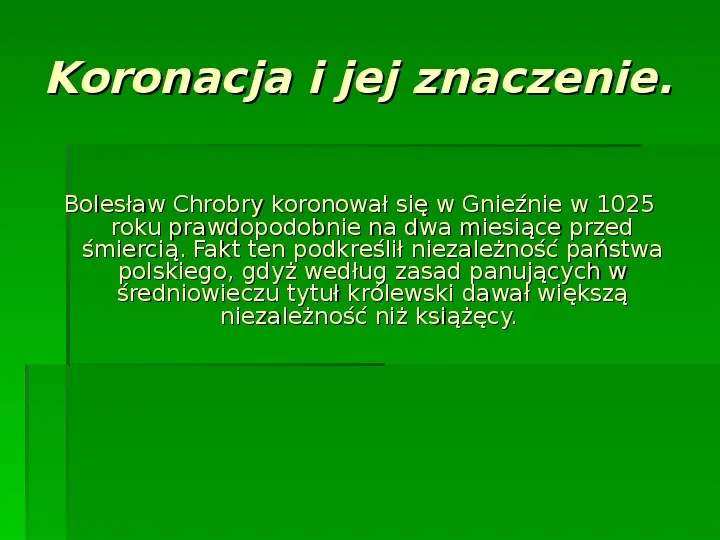Bolesław Chrobry - Slide 7