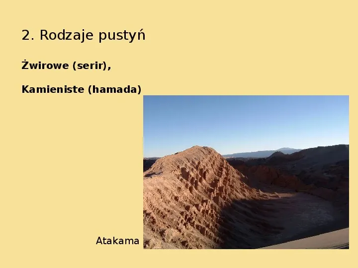 Pustynie - Slide 11