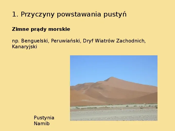 Pustynie - Slide 7