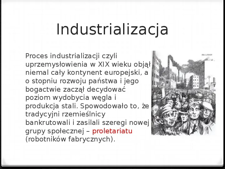 Rewolucja przemysłowa w pocz. XIX wieku - Slide 3