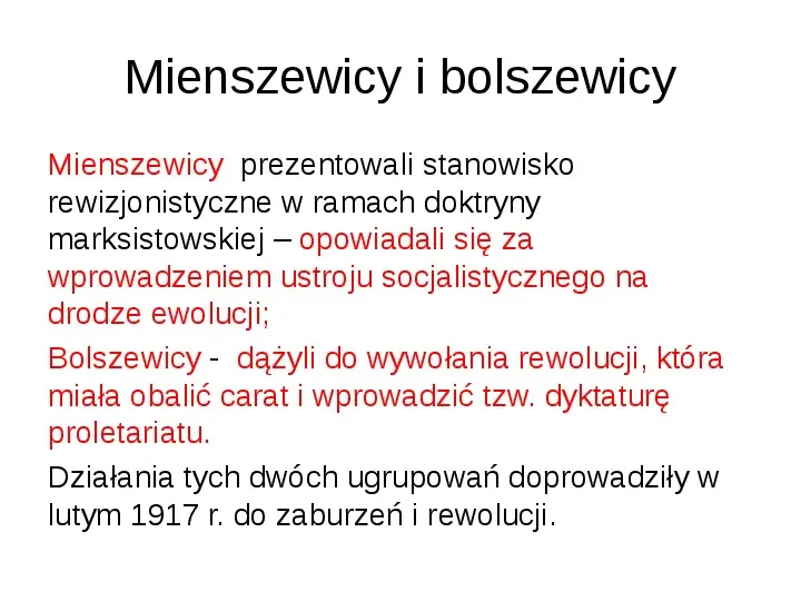 Rewolucje w Rosji w 1917r - Slide 3