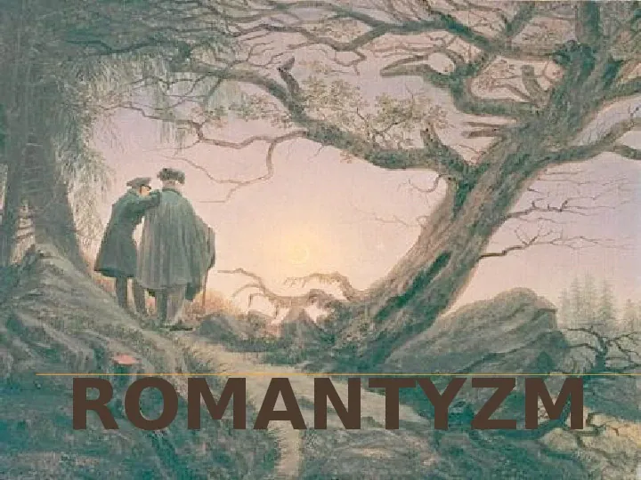 Romantyzm - Slide 1