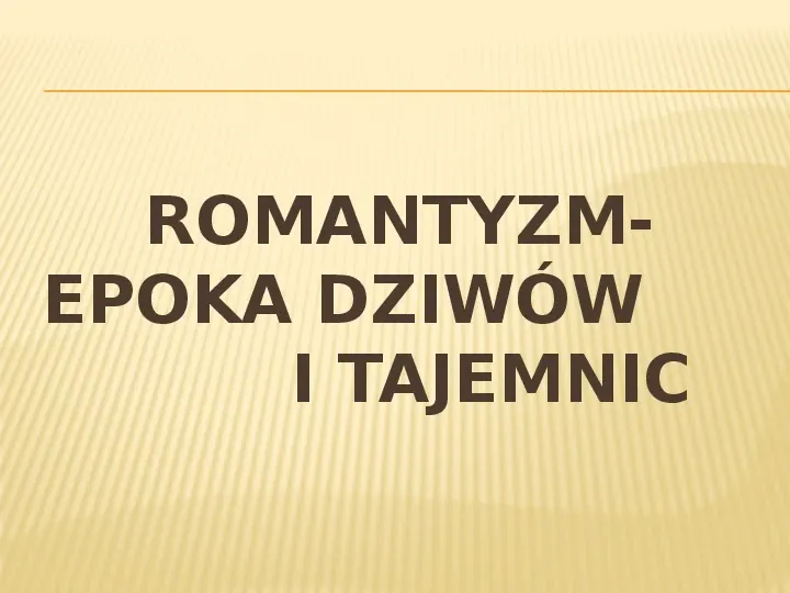 Romantyzm - Slide 12