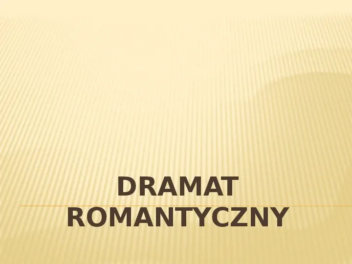 Romantyzm - Slide 15