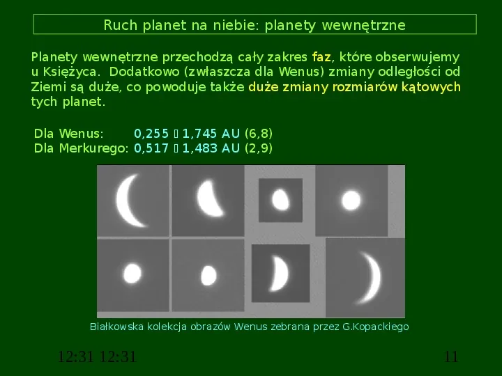 Astronomia obserwacyjna - Slide 11