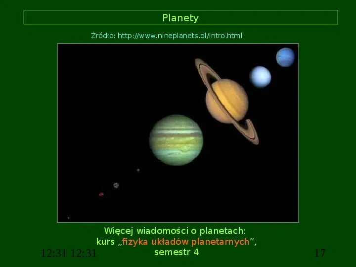 Astronomia obserwacyjna - Slide 17