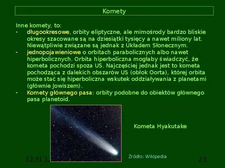 Astronomia obserwacyjna - Slide 23