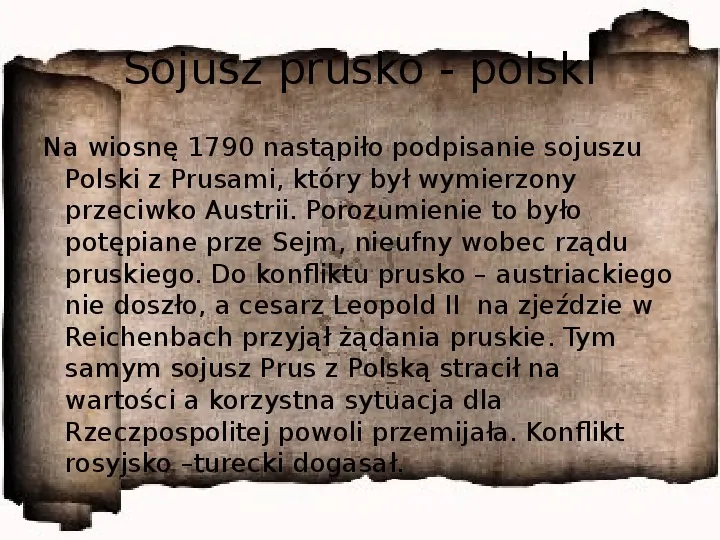 Rzeczpospolita w dobie Sejmu Wielkiego - Slide 18