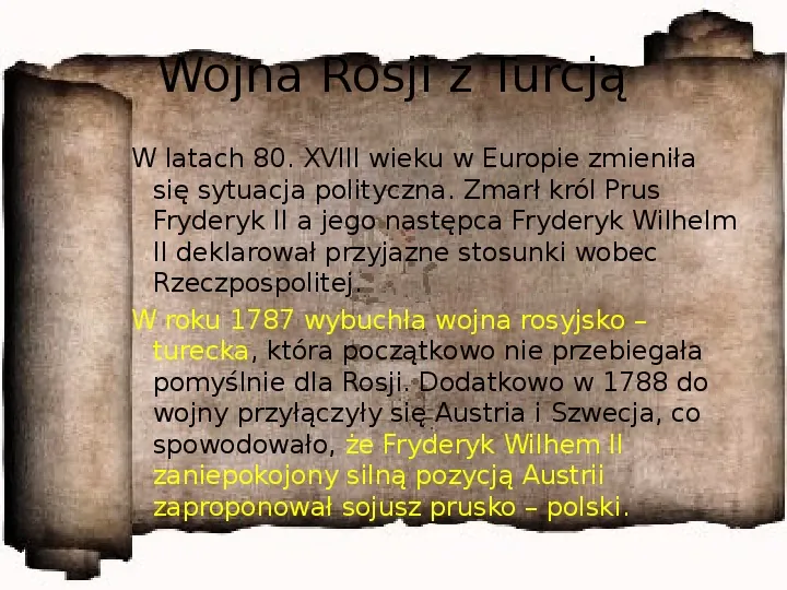 Rzeczpospolita w dobie Sejmu Wielkiego - Slide 3