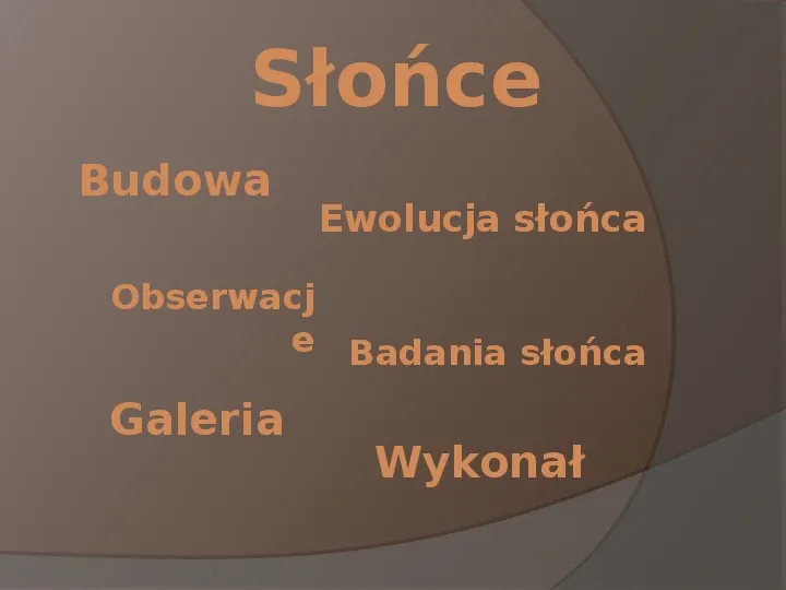 Słonce - Slide 1