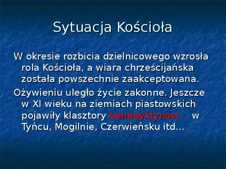 Społeczeństwo i gospodarka w Polsce dzielnicowej - Slide 14
