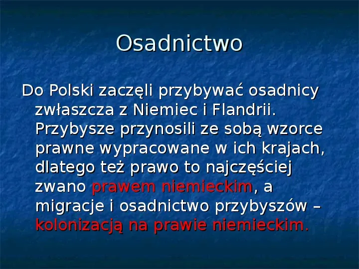Społeczeństwo i gospodarka w Polsce dzielnicowej - Slide 3
